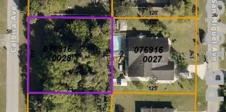 Terreno en North Port, Florida № 1535239