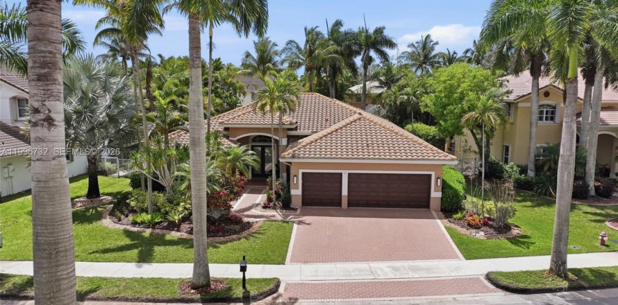 House in Weston, Florida 5 bedrooms, 277.96 sq.m. № 2068147