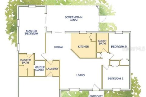 House in Ocala, Florida 3 bedrooms, 134.24 sq.m. № 1781103 - photo 16