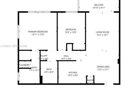 Copropriété à vendre à Miami Beach, Floride: 2 chambres, 88.26 m2 № 2031388 - photo 5