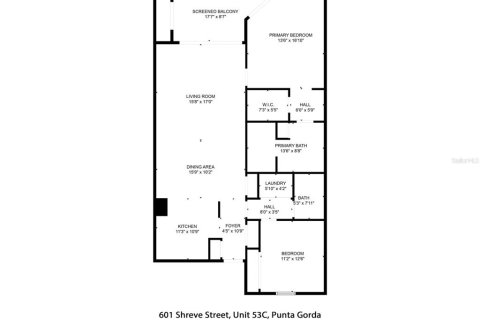 Condominio en venta en Punta Gorda, Florida, 2 dormitorios, 129.88 m2 № 1754599 - foto 25