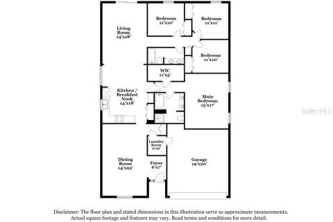 Villa ou maison à louer à New Port Richey, Floride: 4 chambres, 182.83 m2 № 2100443 - photo 2