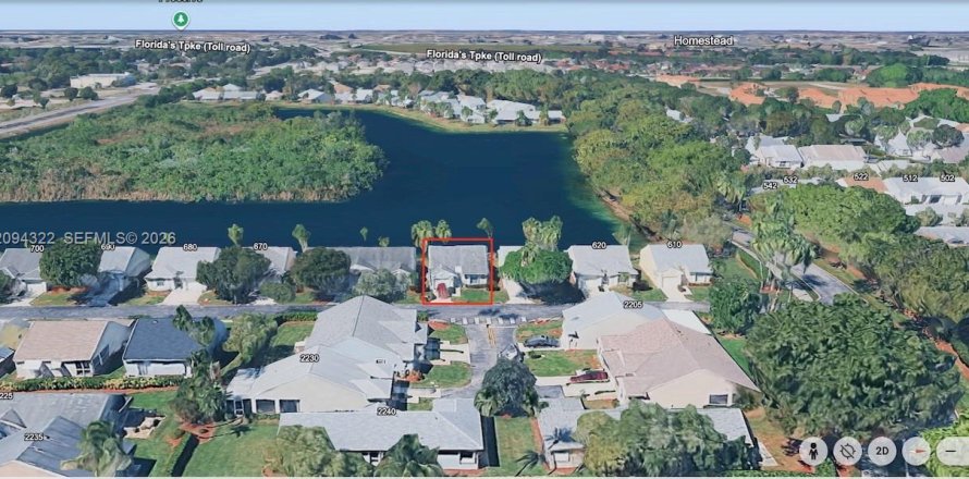 Casa en Homestead, Florida 2 dormitorios, 109.9 m2 № 2382405