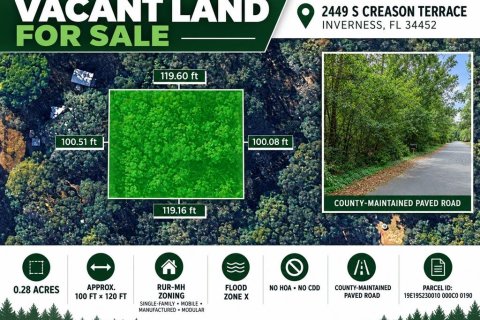 Land in Inverness, Florida № 2387512