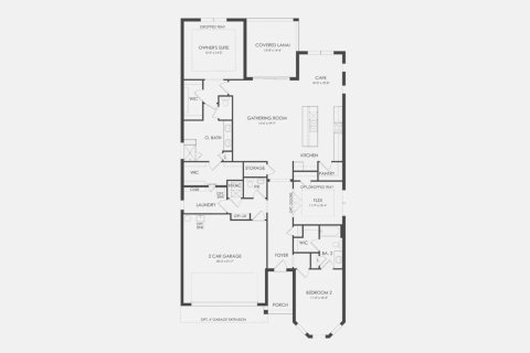 Townhouse floor plan «196SQM PRESTIGE», 2 bedrooms in HIGHPOINTE