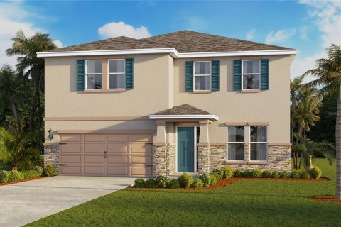 House in Lakeland, Florida 4 bedrooms, 307.79 sq.m. № 2092669