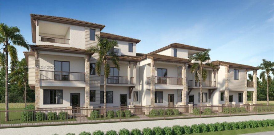 Townhouse in Wilton Manors, Florida 3 bedrooms, 137.96 sq.m. № 1965736