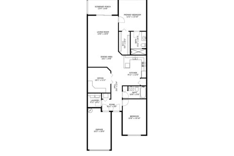 House in West Palm Beach, Florida 2 bedrooms, 127.09 sq.m. № 1189678 - photo 1