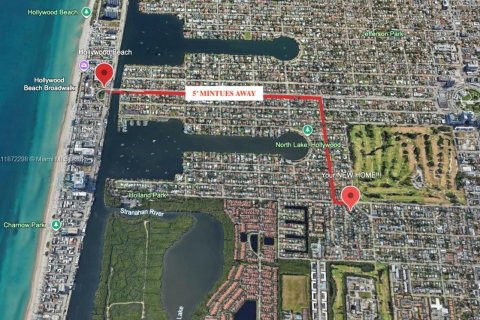 Casa en venta en Hollywood, Florida, 4 dormitorios, 192.31 m2 № 1928660 - foto 24