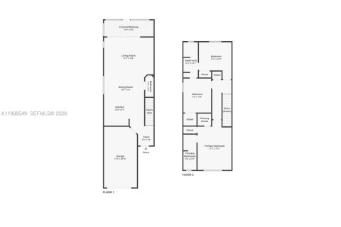 Townhouse in Pembroke Pines, Florida 3 bedrooms, 132.66 sq.m. № 2060515 - photo 8