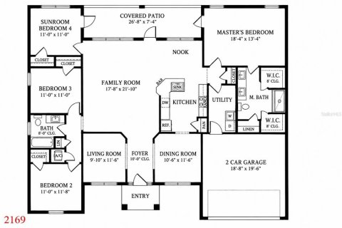 Villa ou maison à vendre à Ocala, Floride: 4 chambres, 201.51 m2 № 2391656 - photo 3