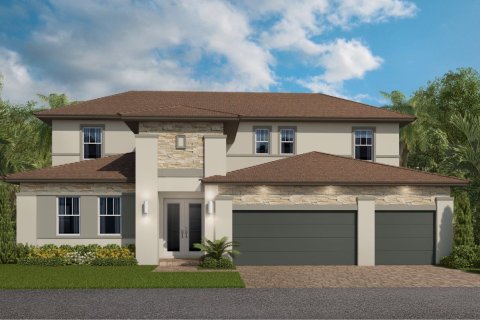 House in Crescent Ridge in Davie, Florida 5 bedrooms, 379 sq.m. № 599394 - photo 1