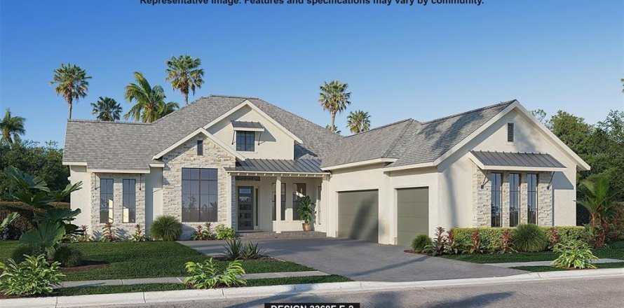 House in Brooksville, Florida 4 bedrooms, 312.89 sq.m. № 2094943