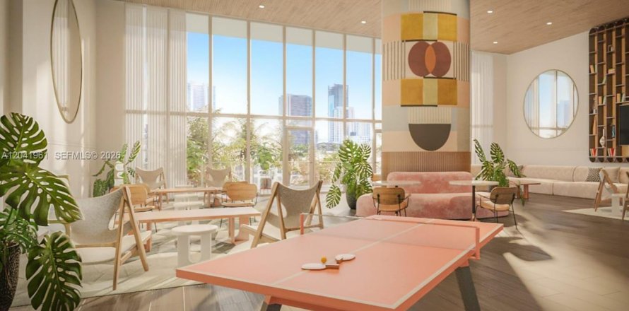 Condo à Miami, Floride, 1 chambre  № 2184432