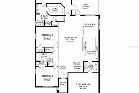 House in Parrish, Florida 3 bedrooms, 183.02 sq.m. № 2237442 - photo 2