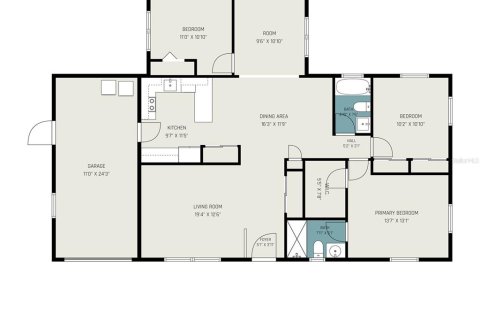 House in Spring Hill, Florida 3 bedrooms, 125.98 sq.m. № 2222632 - photo 26