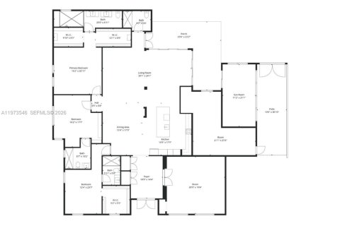 House in Miami, Florida 4 bedrooms, 370.77 sq.m. № 2041943 - photo 26