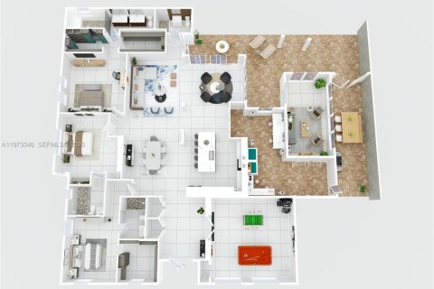 House in Miami, Florida 4 bedrooms, 370.77 sq.m. № 2041943 - photo 27