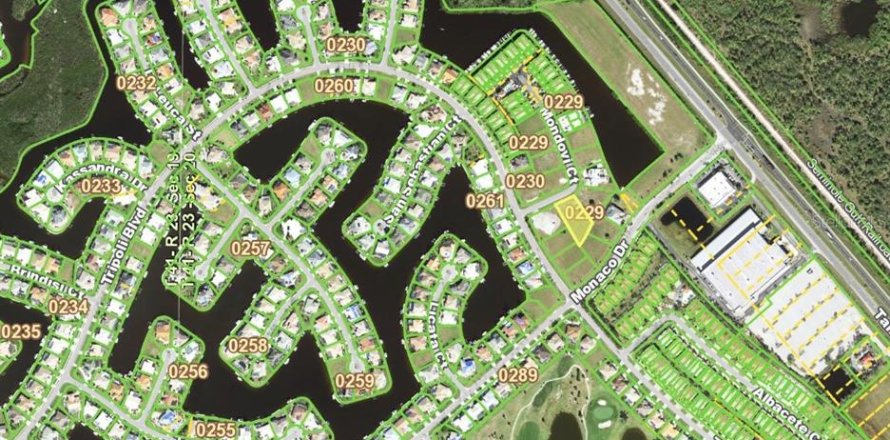 Terrain à Punta Gorda, Floride № 1564874
