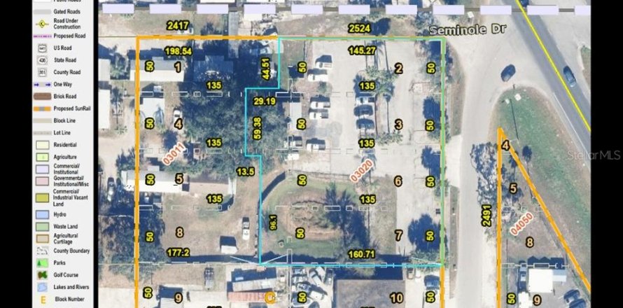 Propiedad comercial en Apopka, Florida 44.59 m2 № 2111206