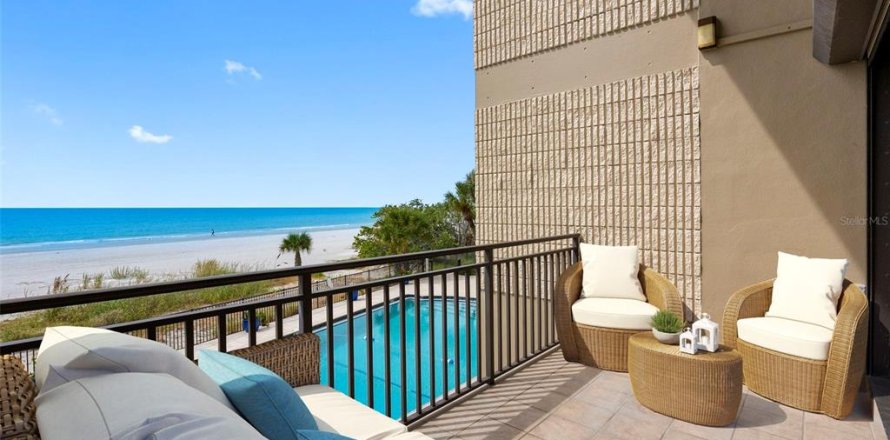 Condo à Indian Shores, Floride, 3 chambres  № 2415351
