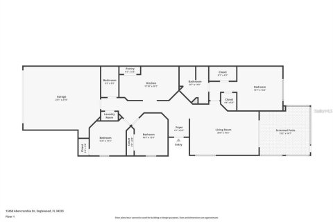 Casa en venta en Englewood, Florida, 3 dormitorios, 141.58 m2 № 1900136 - foto 19