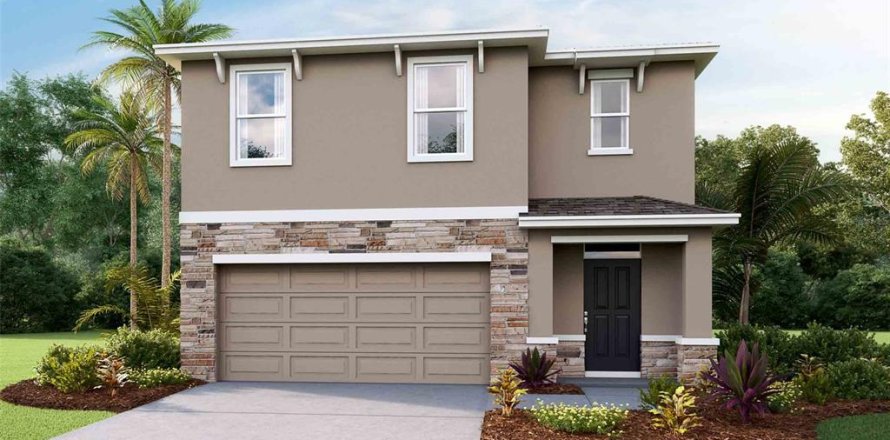 House in Land O' Lakes, Florida 5 bedrooms, 227.89 sq.m. № 1911098