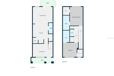 Купить таунхаус в Тампа, Флорида 4 комнаты, 112.97м2, № 2100495 - фото 24