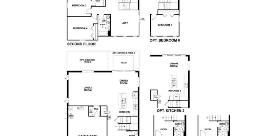 Villa ou maison à Seasons at Sutton Preserve à Winter Haven, Floride 5 pièces, 260 m2 № 359637