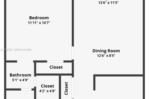 Condominio en venta en Hollywood, Florida, 1 dormitorio, 60.39 m2 № 2020918 - foto 5