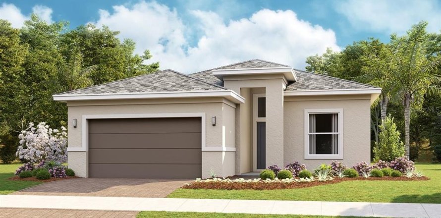 House in DeLand, Florida 2 bedrooms, 154.96 sq.m. № 2113606