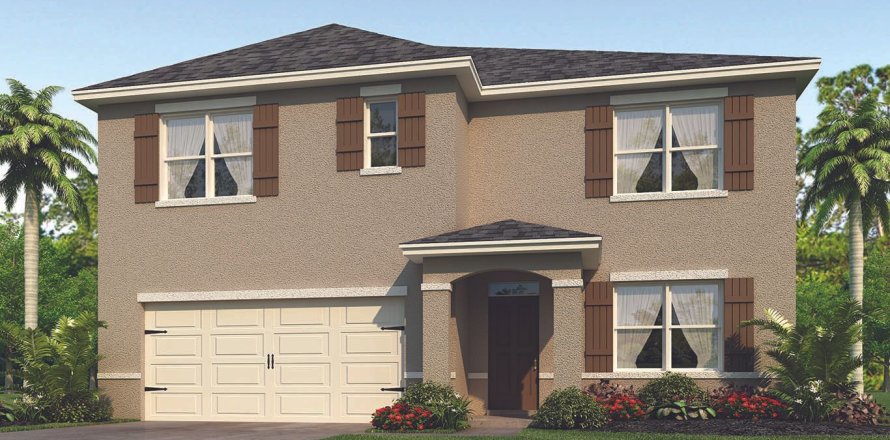 Villa ou maison à Courtland Park à Deltona, Floride 5 chambres, 242 m2 № 628795