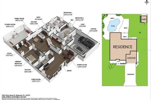 Villa ou maison à vendre à Nokomis, Floride: 3 chambres, 216 m2 № 1850008 - photo 3