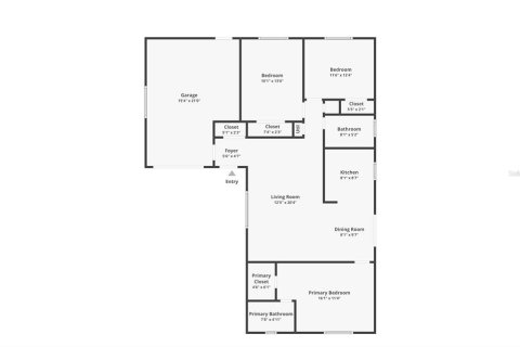 Casa en alquiler en Orlando, Florida, 3 dormitorios, 111.02 m2 № 1913616 - foto 16