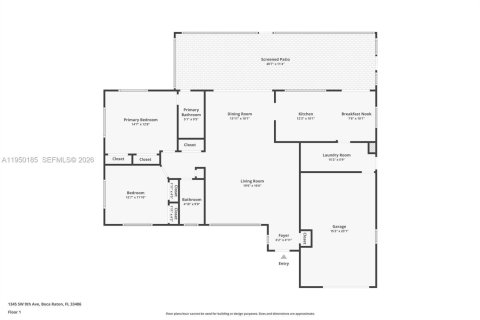 Снять в аренду виллу или дом в Бока-Ратон, Флорида 123.65м2, № 2005771 - фото 27