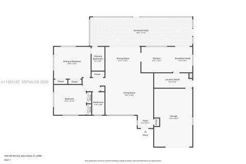 Снять в аренду виллу или дом в Бока-Ратон, Флорида 123.65м2, № 2005771 - фото 28