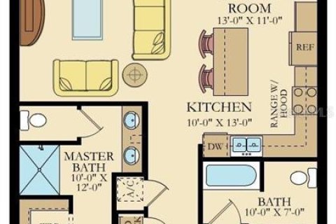 Condo in Kissimmee, Florida, 2 bedrooms  № 1126743 - photo 28