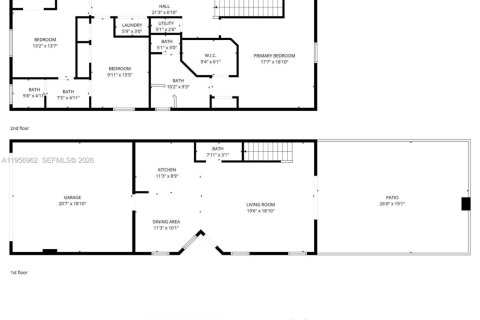 Townhouse in Homestead, Florida 3 bedrooms, 158.4 sq.m. № 2011604 - photo 25