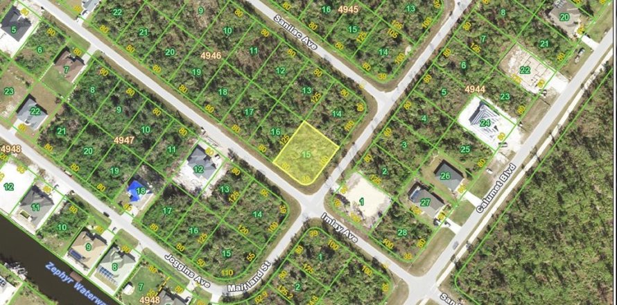 Land in Port Charlotte, Florida № 2160370
