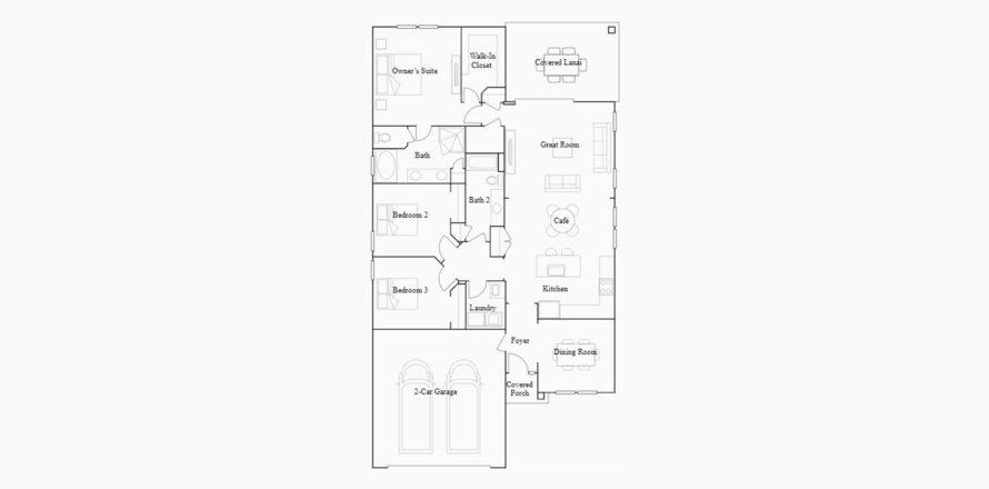 House floor plan «159SQM», 3 bedrooms in GRAND CREEK