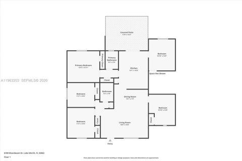 Villa ou maison à vendre à Lake Worth, Floride: 4 chambres, 155.15 m2 № 2027170 - photo 30