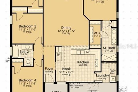 Casa en venta en Weeki Wachee, Florida, 4 dormitorios, 153.75 m2 № 2136266 - foto 3