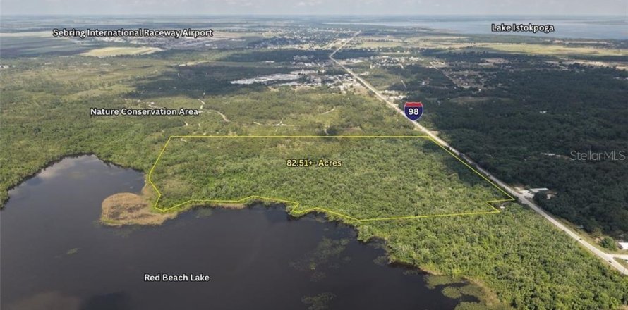 Terrain à Sebring, Floride № 2212296