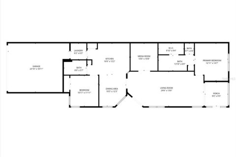 Villa ou maison à vendre à North Port, Floride: 2 chambres, 140.1 m2 № 2289952 - photo 2
