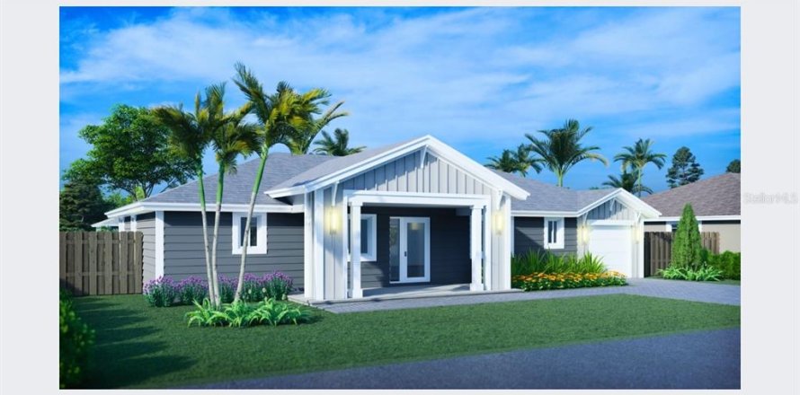 House in Hawthorne, Florida 3 bedrooms, 134.62 sq.m. № 1108425