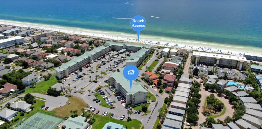 Condominio en Miramar Beach, Florida, 1 dormitorio № 560820