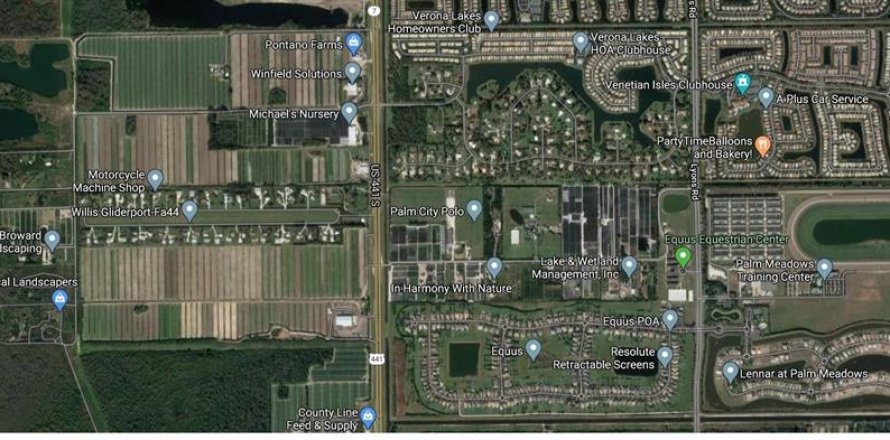 Terrain à Boynton Beach, Floride № 700335