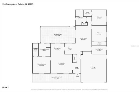 House in Oviedo, Florida 3 bedrooms, 155.89 sq.m. № 2285388 - photo 27