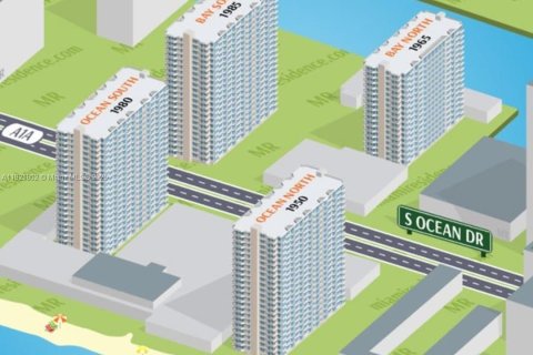 Copropriété à louer à Hallandale Beach, Floride: 1 chambre, 80.82 m2 № 1975376 - photo 12