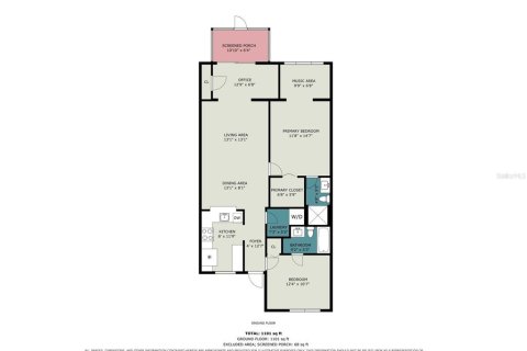 Купить кондоминиум в Клируотер, Флорида 6 комнат, 98.48м2, № 2287447 - фото 30